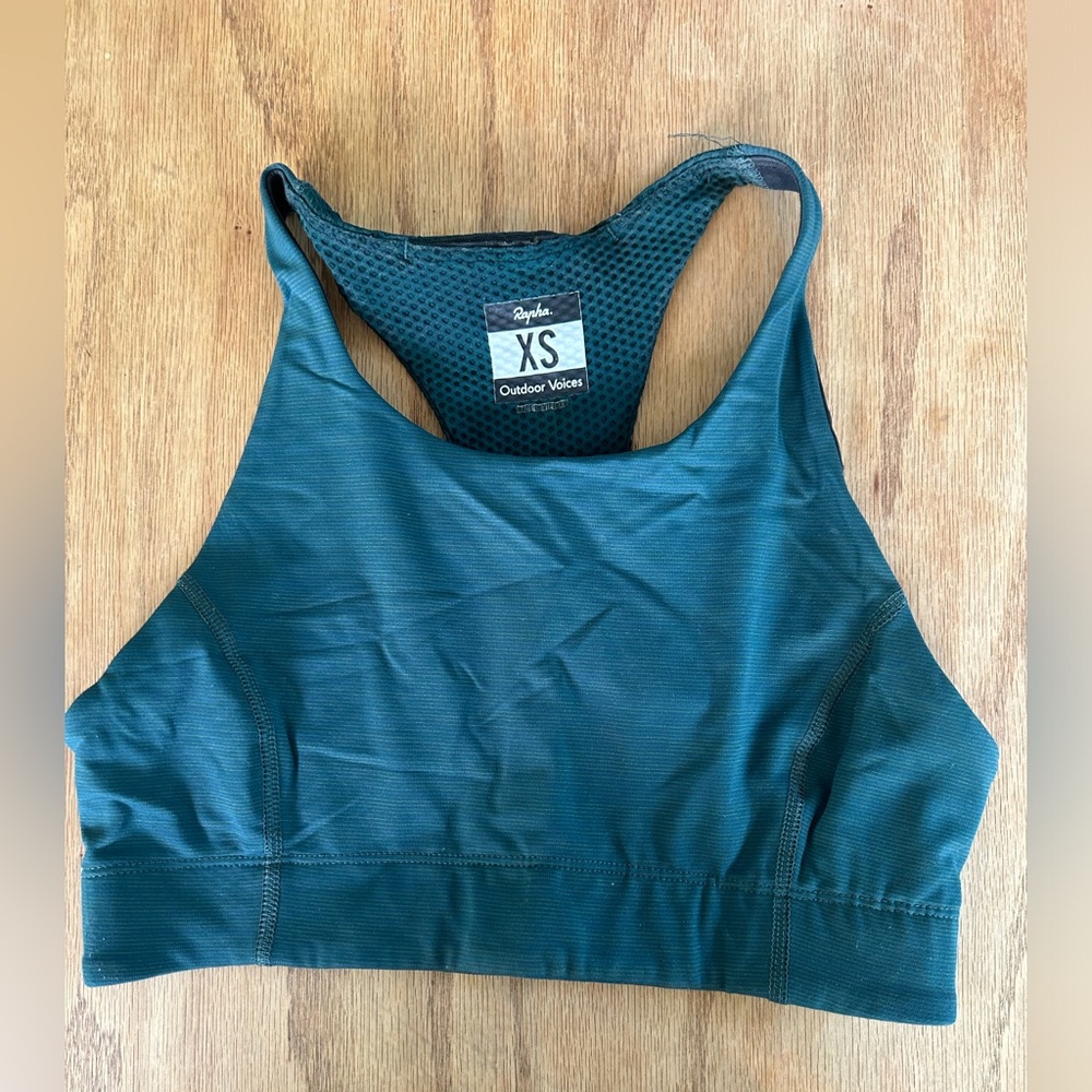 Outdoor Voices x Rapha Bra, good/fair condition, size xs